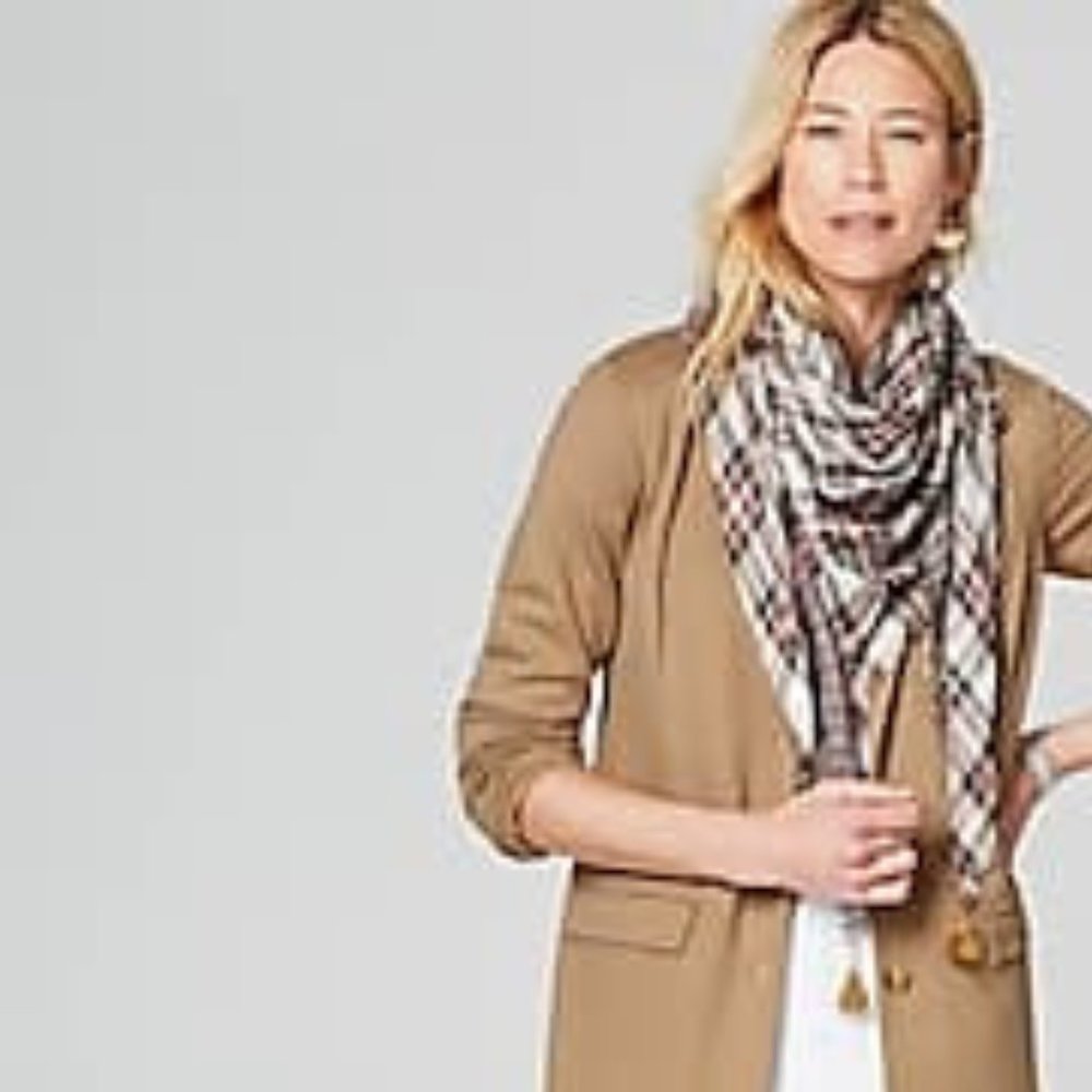J. Jill Classic Tan Blazer NWT - Picture 6 of 9